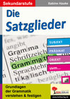 Buchcover Die Satzglieder / Sekundarstufe