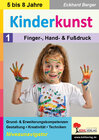 Buchcover Kinderkunst / Band 1: Finger-, Hand- & Fußdruck