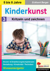 Buchcover Kinderkunst / Band 3: Kritzeln & zeichnen