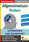 Buchcover Allgemeinwissen fördern Astronomie & Raumfahrt