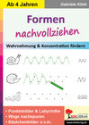 Buchcover Formen nachvollziehen