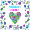 Buchcover Mandala Malbuch für Erwachsene und Kinder ab 10 Jahren mit Blumen und Herzen