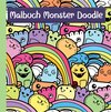 Buchcover Monster Malbuch mit lustigen Doodle Motiven für Kinder ab 7 Jahren und Jugendliche - ideale Beschäftigung zur Konzentrat