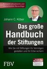 Buchcover Das große Handbuch der Stiftungen