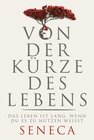 Buchcover Von der Kürze des Lebens