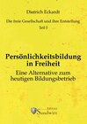 Buchcover Persönlichkeitsbildung in Freiheit