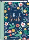 Buchcover Terminplaner 2024 Hallo Glück!