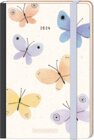 Buchcover Terminplaner Letterart 2024 Schmetterlinge