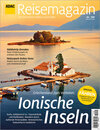Buchcover ADAC Reisemagazin mit Titelthema Ionische Inseln