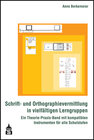 Buchcover Schrift- und Orthographievermittlung in vielfältigen Lerngruppen