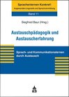 Buchcover Austauschpädagogik und Austauscherfahrung