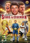 Buchcover Fußball-Malbuch STARS & LEGENDEN der deutschen Nationalmannschaft mit über 60 Motiven zum Ausmalen und Steckbriefen zu j