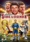 Buchcover Fußball-Malbuch STARS & LEGENDEN der deutschen Nationalmannschaft ab 6 Jahren mit 50 Motiven zum Ausmalen - ohne Spieler