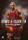 Buchcover Basketball-Malbuch Stars & Legenden für Kinder ab 8 Jahren, Jugendliche und Erwachsene mit 55 Ausmalmotiven