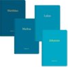 Buchcover Bibeljournale – Paket Evangelien (Matthäus, Markus, Lukas, Johannes)
