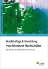 Buchcover Nachhaltige Entwicklung von Schweizer Hochschulen