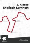 Buchcover 5. Klasse Englisch Lernheft mit Aufgaben und Lösungen