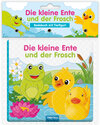 Buchcover Trötsch Badebuch mit Tierfigur Die kleine Ente und der Frosch