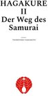 Buchcover Hagakure. Der Weg des Samurai