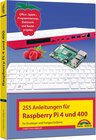 Buchcover Raspberry Pi 4 und 400 - 255 Anleitungen für Einsteiger und Fortgeschrittene