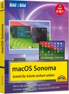 Buchcover macOS Sonoma Bild für Bild - die Anleitung in Bildern - ideal für Einsteiger, Umsteiger und Fortgeschrittene
