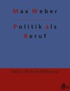 Buchcover Politik als Beruf