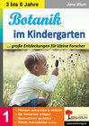 Buchcover Botanik im Kindergarten