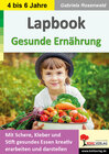 Buchcover Lapbook Gesunde Ernährung