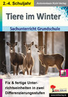 Buchcover Tiere im Winter