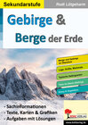 Buchcover Gebirge & Berge der Erde