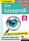 Buchcover Der Leseprofi - Fit durch Lesetraining / Klasse 8