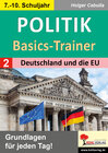 Buchcover Politik-Basics-Trainer / Band 2: Deutschland und die EU