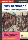 Buchcover Max Beckmann ... anmalen und weitergestalten