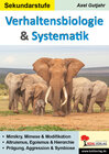 Buchcover Verhaltensbiologie & Systematik