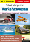 Buchcover Entwicklungen im Verkehrswesen