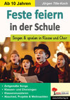 Buchcover Feste feiern in der Schule