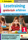 Buchcover Lesetraining spielerisch erfahren / Klasse 1