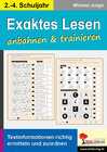 Buchcover Exaktes Lesen anbahnen und trainieren