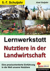 Buchcover Lernwerkstatt Nutztiere in der Landwirtschaft / Sekundarstufe