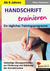 Buchcover Handschrift trainieren