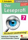 Buchcover Der Leseprofi / Klasse 7