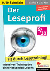 Buchcover Der Leseprofi - Fit durch Lesetraining / Klasse 9-10