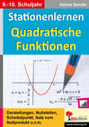 Buchcover Stationenlernen Quadratische Funktionen