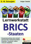 Buchcover Lernwerkstatt BRICS-Staaten