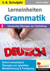Buchcover Lerneinheiten Grammatik / Band 3: Gemischte Übungen zur Vertiefung