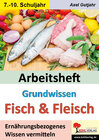 Buchcover Arbeitsheft Grundwissen Fisch & Fleisch