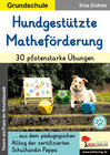 Buchcover Hundgestützte Matheförderung / 30 pfotenstarke Übungen