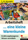 Buchcover Arbeitsheft ... eine kleine Warenkunde