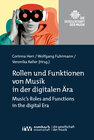 Buchcover Rollen und Funktionen von Musik in der digitalen Ära