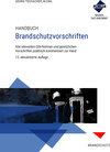 Buchcover Handbuch Brandschutzvorschriften